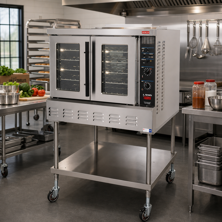 Product image #2 for Lang Strato Series Correctional Package Gas Baker's Depth Single Deck Convection Oven
