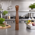 Thumbnail image #2 for 18-Inch Tabletop Rubberwood Pepper Mill with Zinc Alloy Grinder