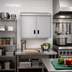 Thumbnail image #2 for KoolMore 36-Inch Stainless Steel Wall Cabinet with Hinged Locking Doors and 2 Shelves