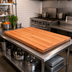 Thumbnail image #2 for Boos Block American Cherry Kitchen Countertop, 48 x 36 x 1-1/2 Inch, Varnique Finish