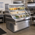 Thumbnail image #2 for Howard-McCray Ovation Series 63-Inch Self-Contained Curved Open Merchandiser with Stainless Steel Interior/Exterior and LED Lighting