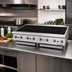 Thumbnail image #2 for Garland Heavy-Duty 48-Inch Countertop Gas Radiant Charbroiler with Non-Adjustable Cast Iron Grates