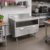 Thumbnail image #2 for La Rosa 48-Inch x 28-Inch Stainless Steel Utility Stand Dry-Drawer Base