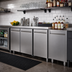 Thumbnail image #2 for Glastender 18-Inch Wide Single-Door Stainless Steel Underbar Add-On Cabinet Base