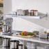 Thumbnail image #3 for New Age Adjust-A-Shelf T-Bar Series Wall-Mounted Shelf, 60 x 24 Inches, Aluminum, 1,500 lb. Capacity