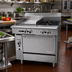 Thumbnail image #2 for Garland Cuisine Series 36-Inch Heavy Duty Gas Range with Left 18-Inch Thermostatic Griddle, 2 Open Burners, and Convection Oven