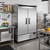 Thumbnail image #3 for Atosa Two-Section Bottom-Mount Reach-In Freezer, 43.8 Cu. Ft., Stainless Steel, Solid Doors