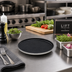 Thumbnail image #3 for American Metalcraft Lift Collection 8-7/8-Inch Round Black-Speckled Melamine Plate