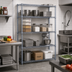 Thumbnail image #2 for Quantum 4-Shelf Wire Shelving Starter Kit, 60