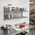 Thumbnail image #2 for WalStor Modular Wall System NSF Grid Shelf, 16-3/4 x 16-3/4 Inches