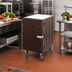 Thumbnail image #3 for Cambro Camcart Security Package Tray and Sheet Pan Transport Cart with Removable Cutting Board Top, 13-Pan Capacity