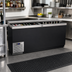 Thumbnail image #2 for Krowne 72-Inch Flat Top Bottle Cooler with Sliding Lids and Black Vinyl Exterior