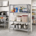 Thumbnail image #2 for Metro Super Erecta Chrome Security Cage Module for Shelving Systems, 60 x 24 x 20 Inches