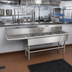 Thumbnail image #2 for John Boos Pro-Bowl 4-Compartment Sink with 24-Inch Left Drainboard, 16-Gauge Type 300 Stainless Steel