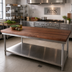 Thumbnail image #2 for Boos Block American Black Walnut Kitchen Countertop, 96 x 36 x 1-1/2 Inch, Full-Length Edge Grain, Varnique Finish