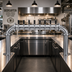 Thumbnail image #2 for Biergarten U-Shaped Countertop Glycol-Cooled 8-Faucet Draft Beer Tower