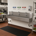 Thumbnail image #2 for Advance Tabco 3-Station Wall-Mounted Multiwash Hand Sink with 3 Electronic Faucets, 60 Inch