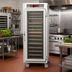 Thumbnail image #2 for Metro C5 6 Series Mobile Full-Height Heated Holding Cabinet with Clear Double-Pane Glass Doors, 35 Pan Capacity, 120V