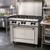 Thumbnail image #2 for Garland Signature Sunfire 36-Inch Commercial Gas Range with 6 Open Burners and Standard Oven
