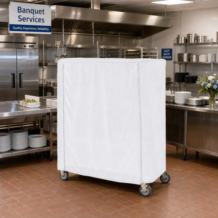 Product image #2 for Metro Waterproof Cart Cover for 48 x 24 x 54 Inch Banquet Carts