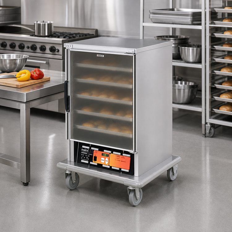 Product image #2 for Panco HPHNLSI-RA2.25 Half-Size Insulated Heated/Proofing Holding Cabinet with Polycarbonate Door