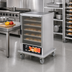Thumbnail image #2 for Panco HPHNLSI-RA2.25 Half-Size Insulated Heated/Proofing Holding Cabinet with Polycarbonate Door
