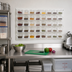 Thumbnail image #2 for Quantum Wall-Mounted Louvered Panel Starter Unit with 32 Clear Bins, 36 x 8 x 19 Inches