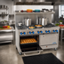 Thumbnail image #2 for Comstock-Castle 60-Inch Wide 10-Burner Gas Range with 2 Standard Ovens, Back Riser and High Shelf