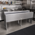 Thumbnail image #2 for Glastender 26 Inch Double Speed Rail Locking Cover, Stainless Steel