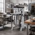 Thumbnail image #2 for Blakeslee DD-40-SS 40 Quart Floor Model Planetary Mixer with 4-Speed Transmission
