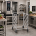 Thumbnail image #2 for RATIONAL Mobile Oven Rack for 10-Full Size Pro/Classic Rack Ovens, 10-Pan Capacity