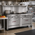 Thumbnail image #2 for Southbend Ultimate 72-Inch Gas Restaurant Range with 11 Open Burners and 2 Convection Ovens