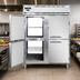 Thumbnail image #2 for Continental Refrigerator Designer Line DL2WE-SA-PT-HD Extra Wide Pass-Thru Two-Section Heated Holding Cabinet