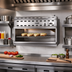 Thumbnail image #2 for Wolf 24-Inch Wall-Mounted Gas Cheesemelter with 20,000 BTU Infrared Burner