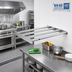 Thumbnail image #2 for New Age H.D. Series Cantilever Aluminum Shelf, 36 Inch W x 24 Inch D, 900 lb. Capacity