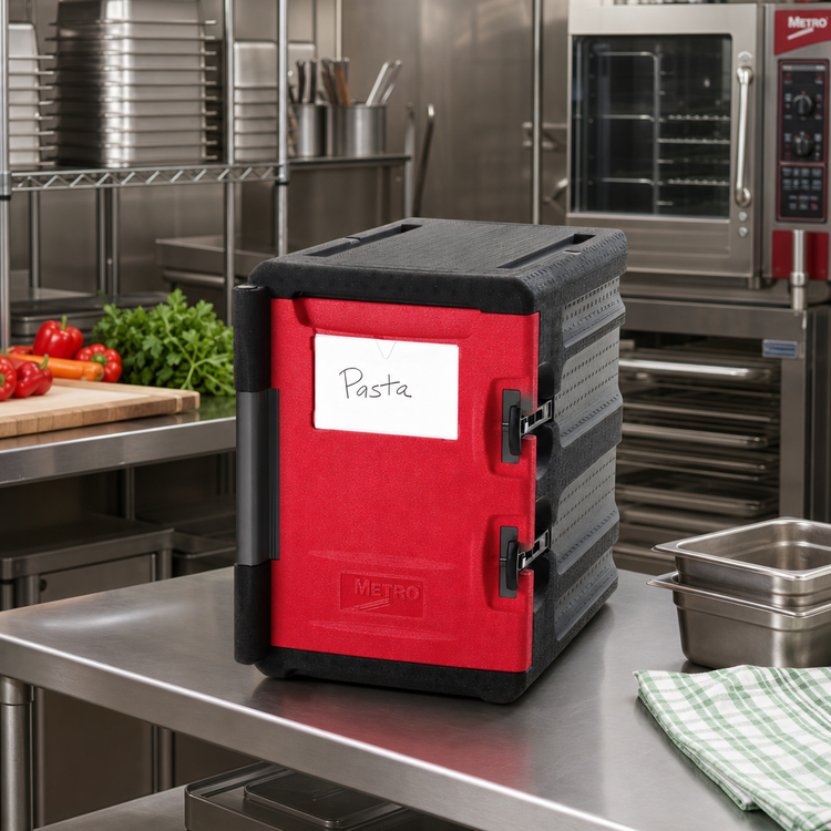 Product image #2 for Metro Mightylite ML400 6-Pan Front-Load Insulated Food Pan Carrier
