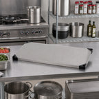 Thumbnail image #2 for Quantum 1430SS Commercial Solid 304 Stainless Steel Shelf with Marine Edge, 30 x 14 Inches
