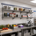 Thumbnail image #2 for Quantum Overhead Track Shelving Kit with 2 17-Foot Tracks and 4 End Plates
