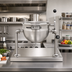 Thumbnail image #2 for Legion 10 Quart Tabletop Tilting Direct Steam Kettle, 2/3 Jacket