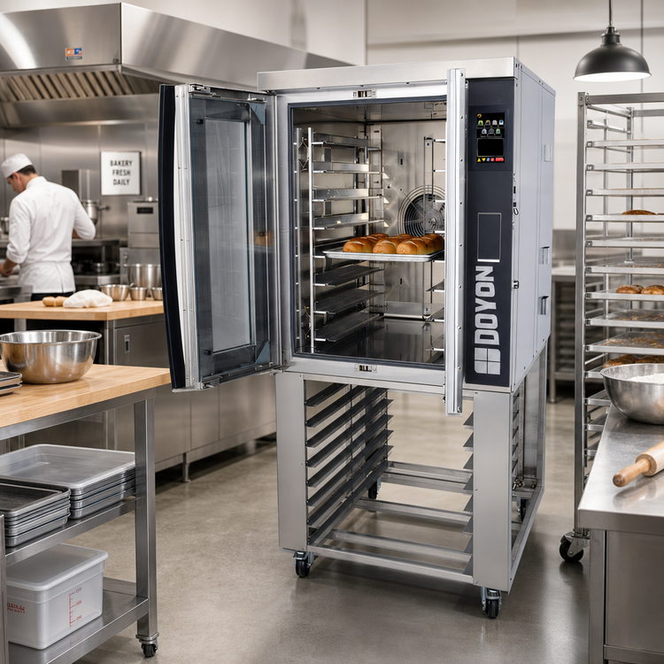 Product image #2 for Jet-Air JA8X Electric Full-Size Convection Oven, 8-Pan Capacity, Integrated Steam Injection