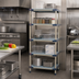 Thumbnail image #2 for MetroMax 4 5-Shelf Open Grid Starter Polymer Shelving Unit, 24 x 24 x 74 Inches