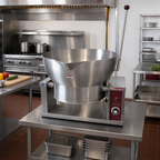 Thumbnail image #2 for Southbend (Middleby) Southbend Steam ECTRS-16S 16-Gallon Round Electric Countertop Tilting Skillet, Manual Tilt, 7.5 kW