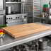 Thumbnail image #2 for John Boos 30 x 25 x 1-1/2 Inch Edge Grain Flat Top Laminated Northern Hard Rock Maple Work Table Top