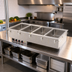 Thumbnail image #2 for Vollrath 4-Well Drop-In Electric Hot Food Well with Auto-Fill, Marine Grade Stainless Steel Wells, 240V