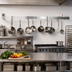Thumbnail image #2 for John Boos Wall-Mount Single-Bar Stainless Steel Pot Rack with 6 Double Hooks, 72 Inch