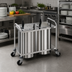Thumbnail image #2 for Atlas Metal MOPD3H-8-1/8 Heated Plate Dispenser, 3-Stack Mobile, 8-1/8