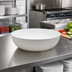 Thumbnail image #3 for Cambro Camwear 12-Inch Round Ribbed Bowl, 5.8 Quart, White Polycarbonate