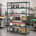 Thumbnail image #3 for Metro Super Erecta 5-Shelf Starter Wire Shelving Unit, 60