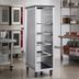Thumbnail image #2 for Eagle Panco Heavy Duty Mobile Aluminum Pan Rack with Side Panels, 40 Full-Size Sheet Pan Capacity