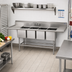 Thumbnail image #2 for Spec-Master FN Series Four-Compartment Sink with 18